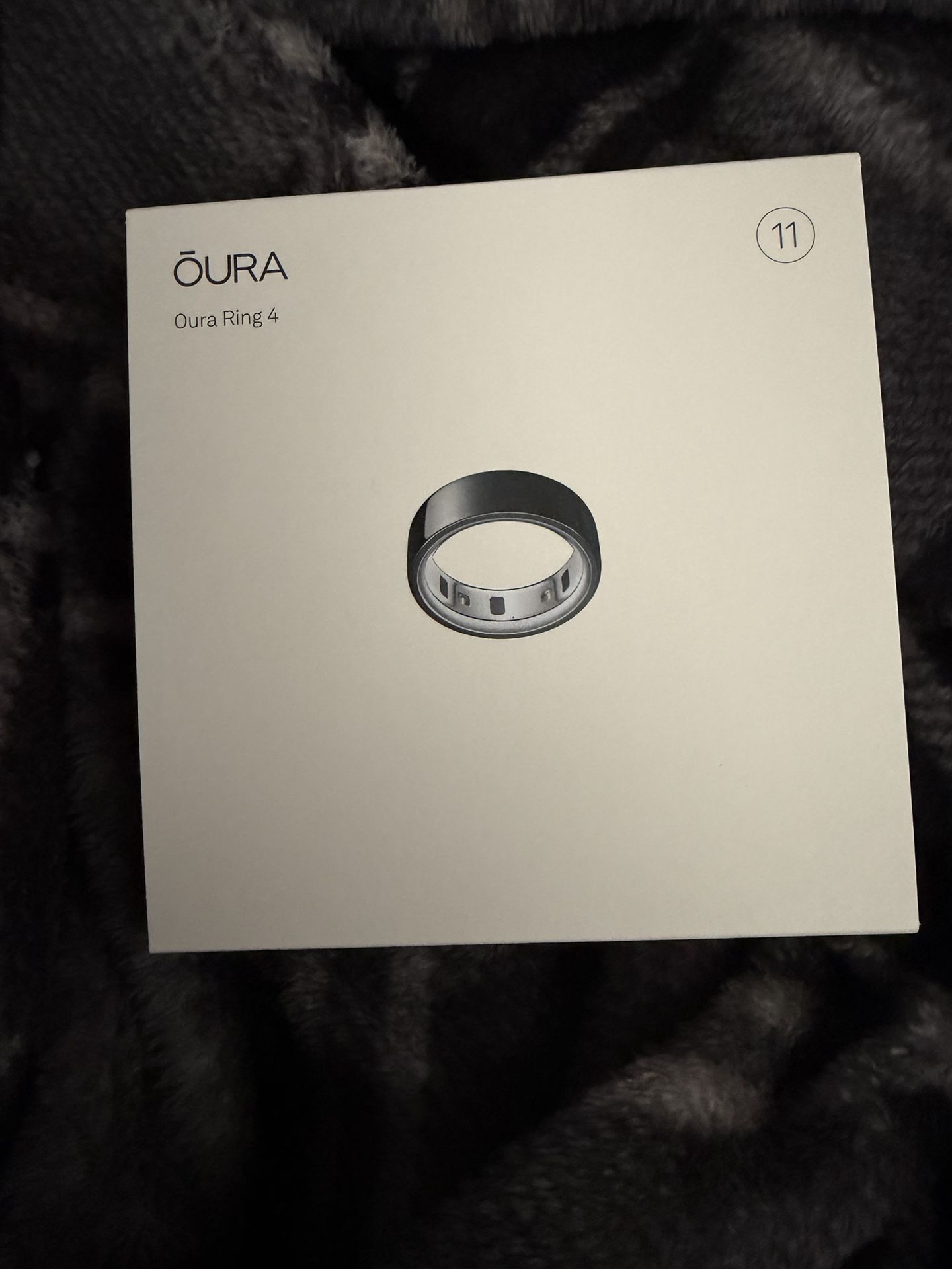 Oura Ring 4 Black Unopened