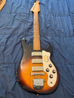 Electric guitar. Mfg unknown. 1964