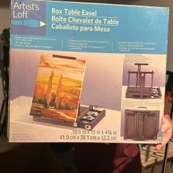 Box Table Easel