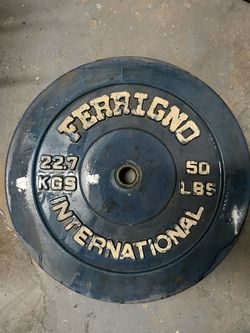 50lb Weight Ferrigno (vintage Rare)