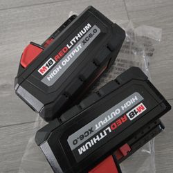 MILWAUKEE M18 BATTERIES 6.0 