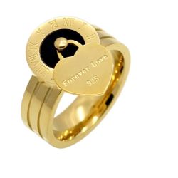 Fashion Roman Number / Heart Ring 
