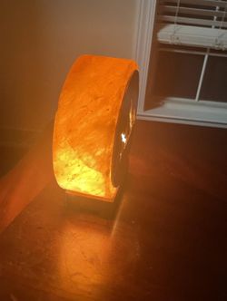 Pink Himalayan Salt Lamp with Dimmer