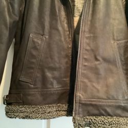 VINTAGE KIDS LEATHER JACKET EAST ISLAND BLOOMINGDALES M 10-12 LIKE NEW EXCELLENT CONDITION UNIQUE 