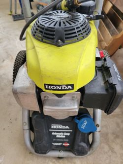 HONDA 2800 RYOBI PRESSURE WASHER