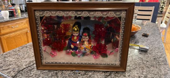 Korean Silk Doll Light Up Box