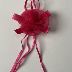 Hand Made Ribbon Flowers New 16 Pcs 