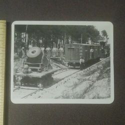 Civil War Union Railroad Mortar Petersburg Virginia July 25 1864 Knowledge Card Vintage Collectible Black White Photo Portrait