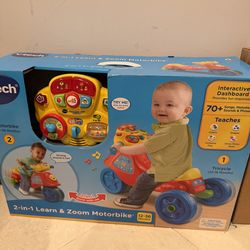 Vtech 2 in 1 motorbike