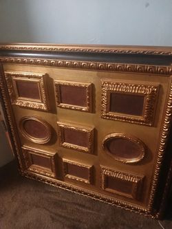 Gold Ornate Multi-Opening Photo Collage Frame