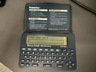 Franklin MWD-400 Pocket Merriam-Webster Dictionary
