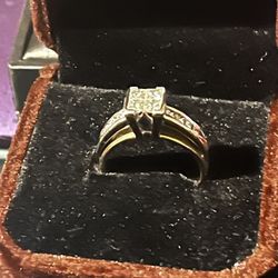 Ring Gold 14k And Diamonds #7