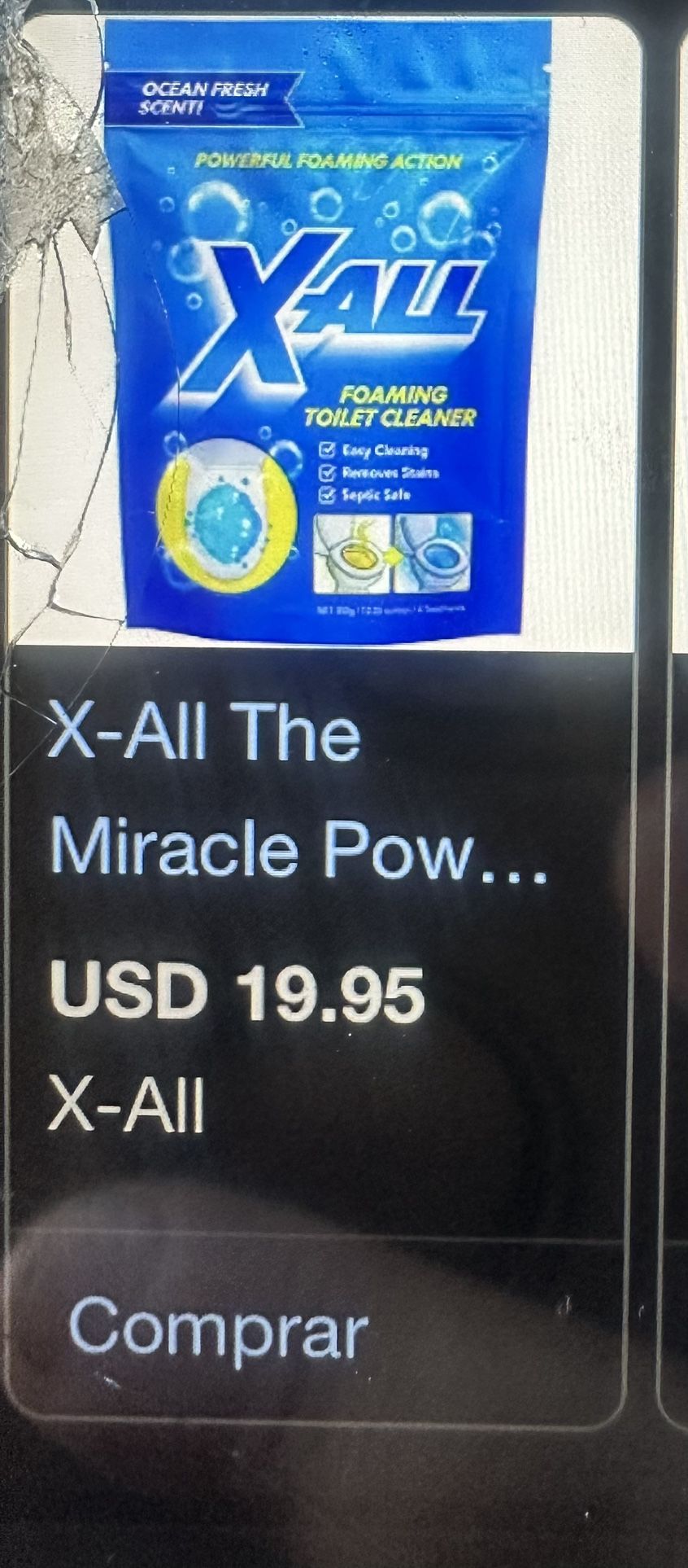 XALL TOILET CLEANER