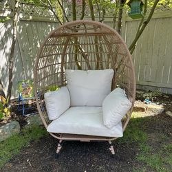 Egg Chair With Cushions  $100