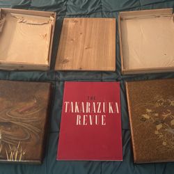 Vintage Japanese Accordion Style Photo Albums Or Writing Book? WWII Kyoto, Japan