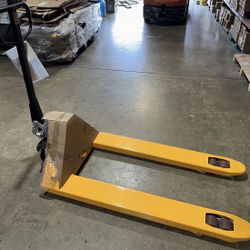 Pallet Jack 6,500 lbs Heavy Duty Reinforced Polyurethane Wheels