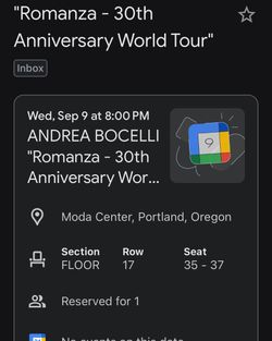 Andrea Bocelli ticks