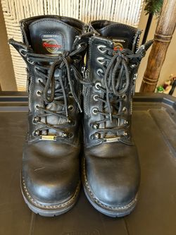 Men’s Milwaukee Steel Toe Boots Size 8D