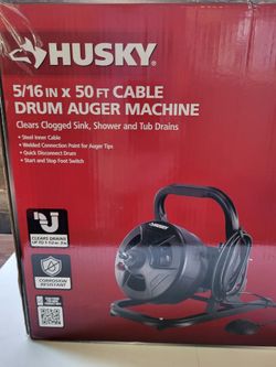 DRAIN SNAKE AUGER