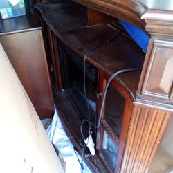 Fireplace TV Stand 