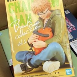 Banpresto Chainsaw Man Denji & Pochita 3.5" Figure