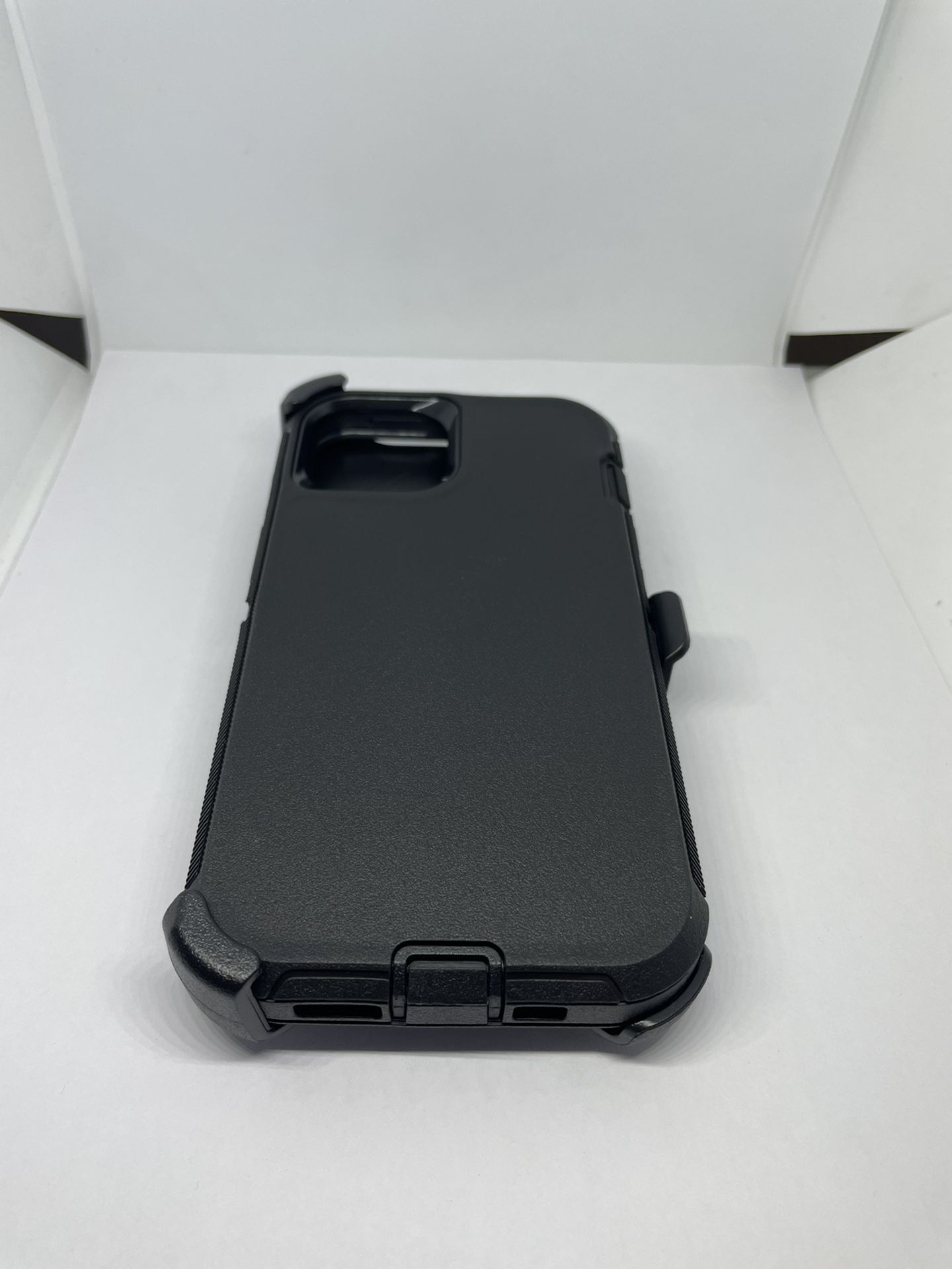 For iPhone 13 Black Case Cover With Belt Clíp
