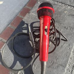 Microphone With Long Cord Plug In Jack
