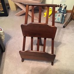 Free Standing Book/Magazine Rack-Vintage