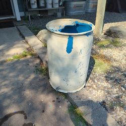 50 Gal Rain Collection Drum With Spout