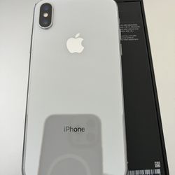 Iphone X 64GB Silver ANY CARRIER 