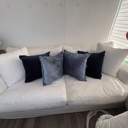 White couch