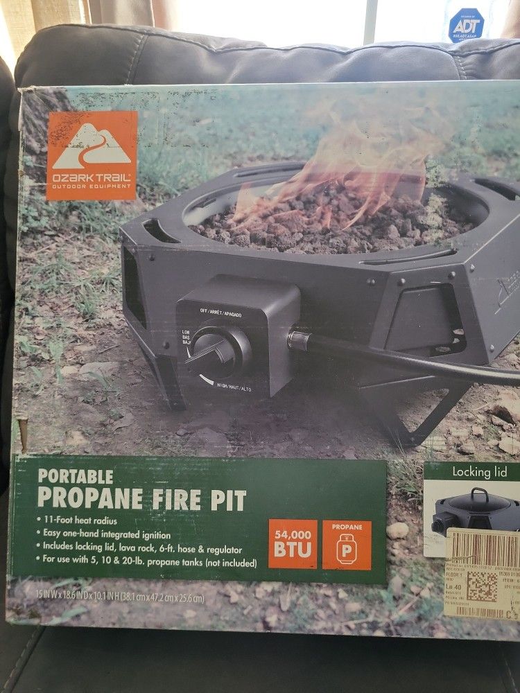 Ozark Trail Portable Propane Fire Pit