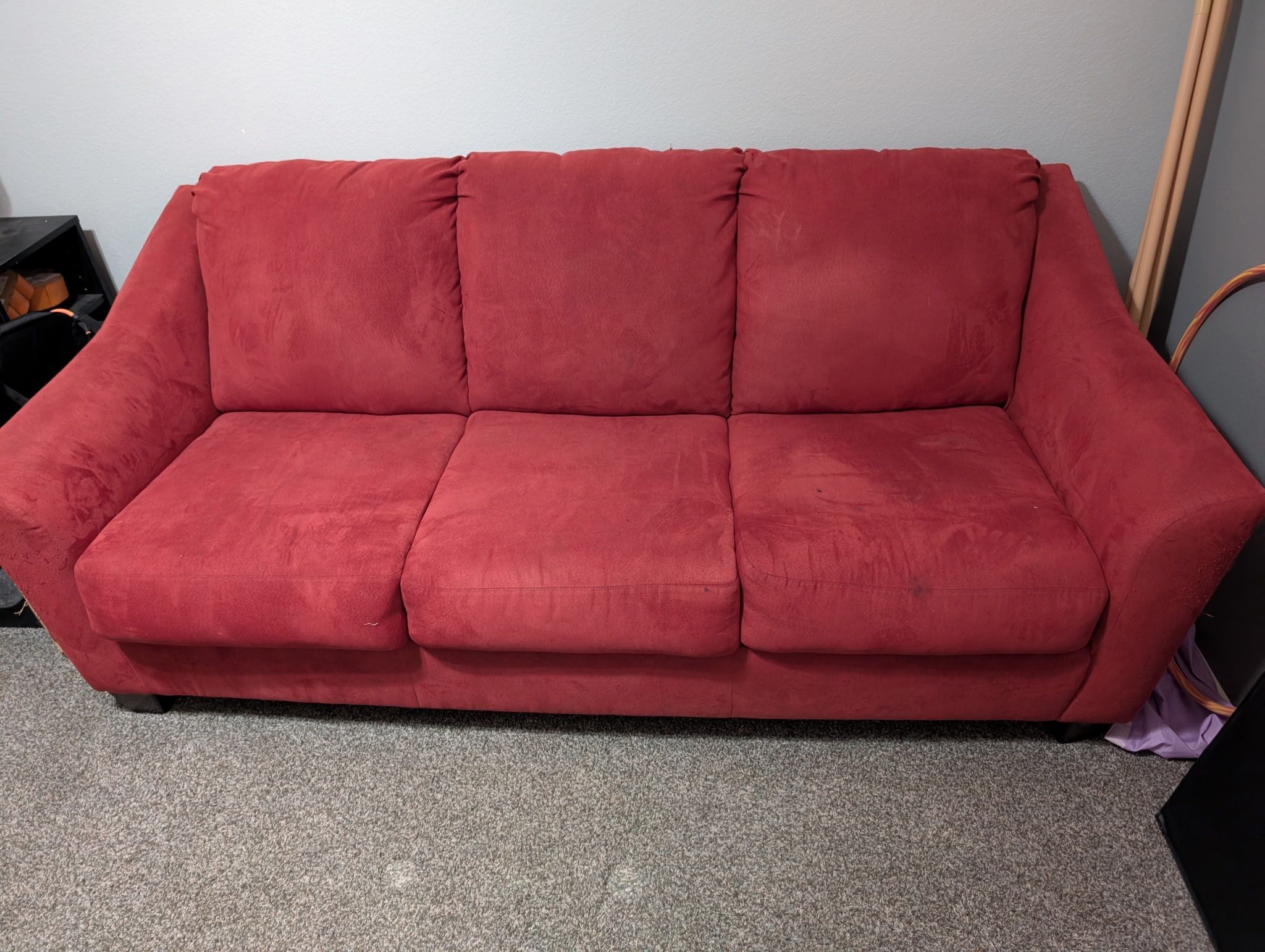 Red Foldout Couch