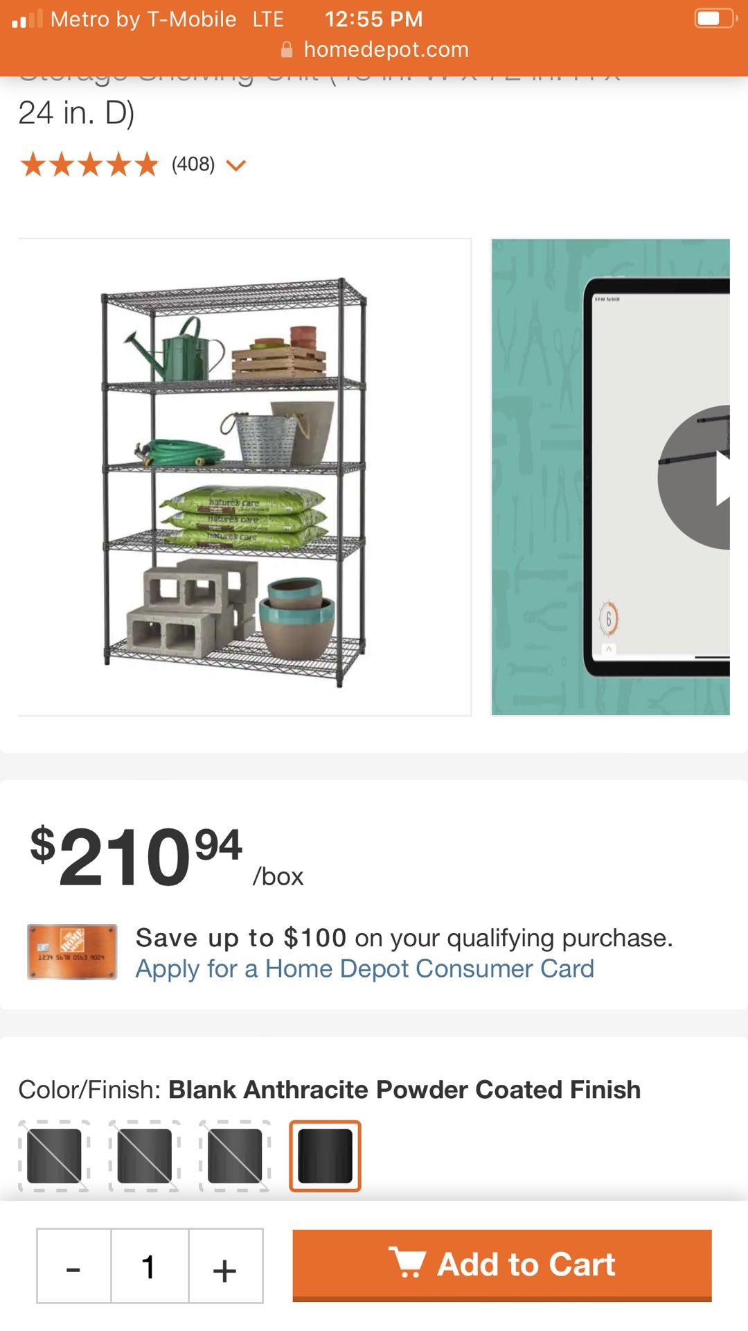 Indoor & Outdoor Rack Shelf