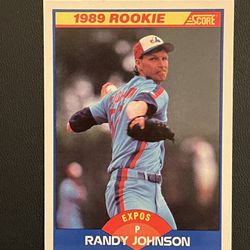 1989 Score Randy Johnson Rookie
