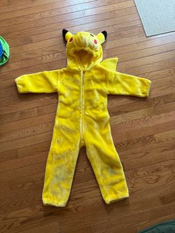 Vintage Warner Bros Pokemon Pikachu X-Small Costume Cosplay Nintendo 2000 Kids