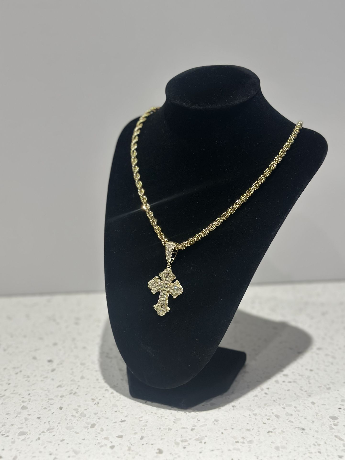 Diamond Cross Pendant