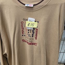 Man's XXL Fleece Sweet Shirt 