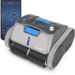 WYBOT Osprey 700 Max Robotic Pool Cleaner with App Setting, Lasts 180Mins, 15000mAh Large Battery, Strong Suction, Wall Climbing Pool Vacuum with Smar