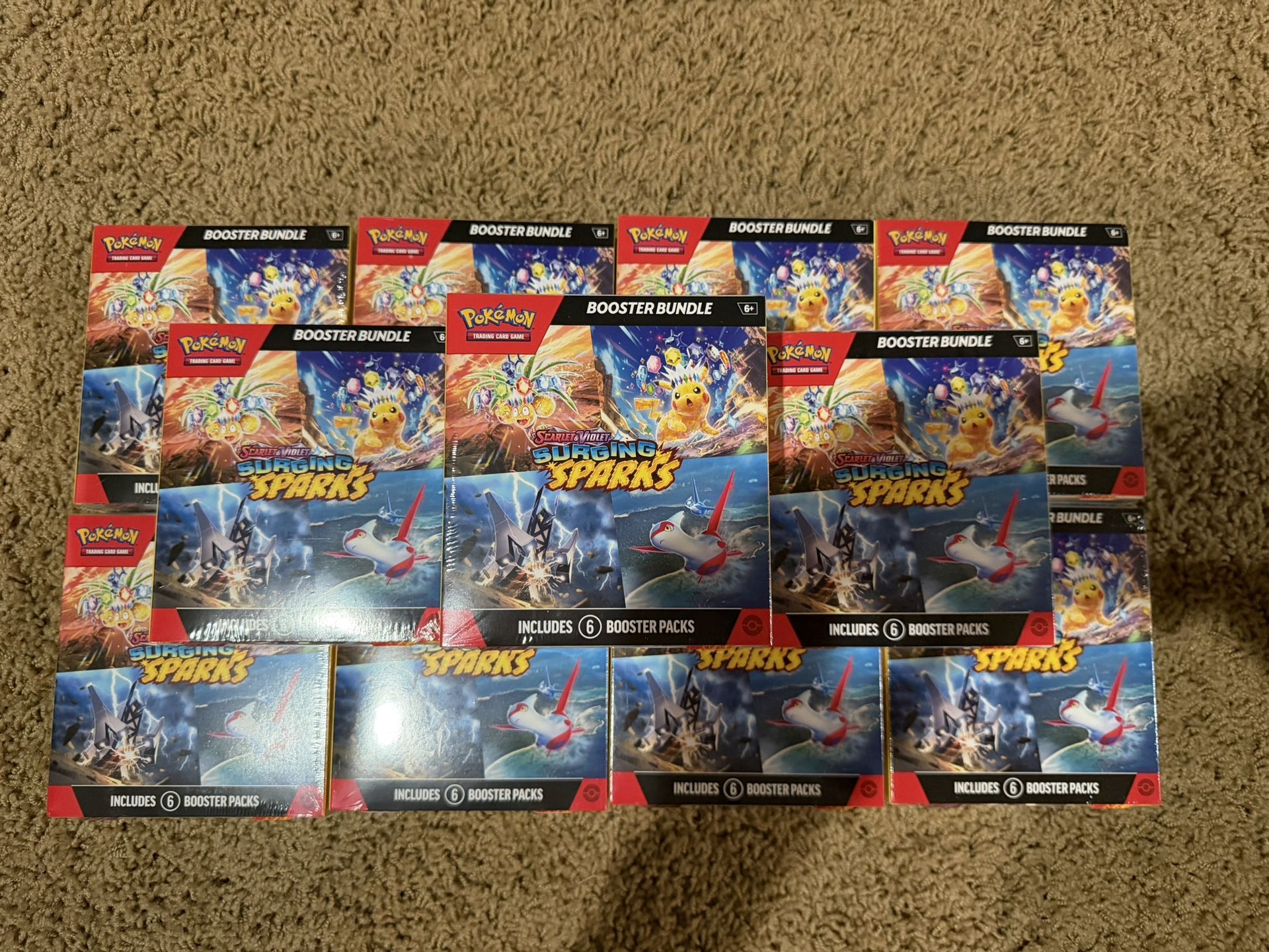 Pokemon Surging Sparks Booster Bundle