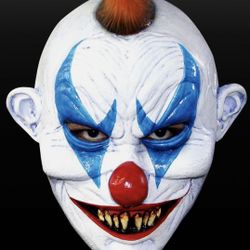 New Scary Halloween Horror Clown Full Head Mask For Sale! 