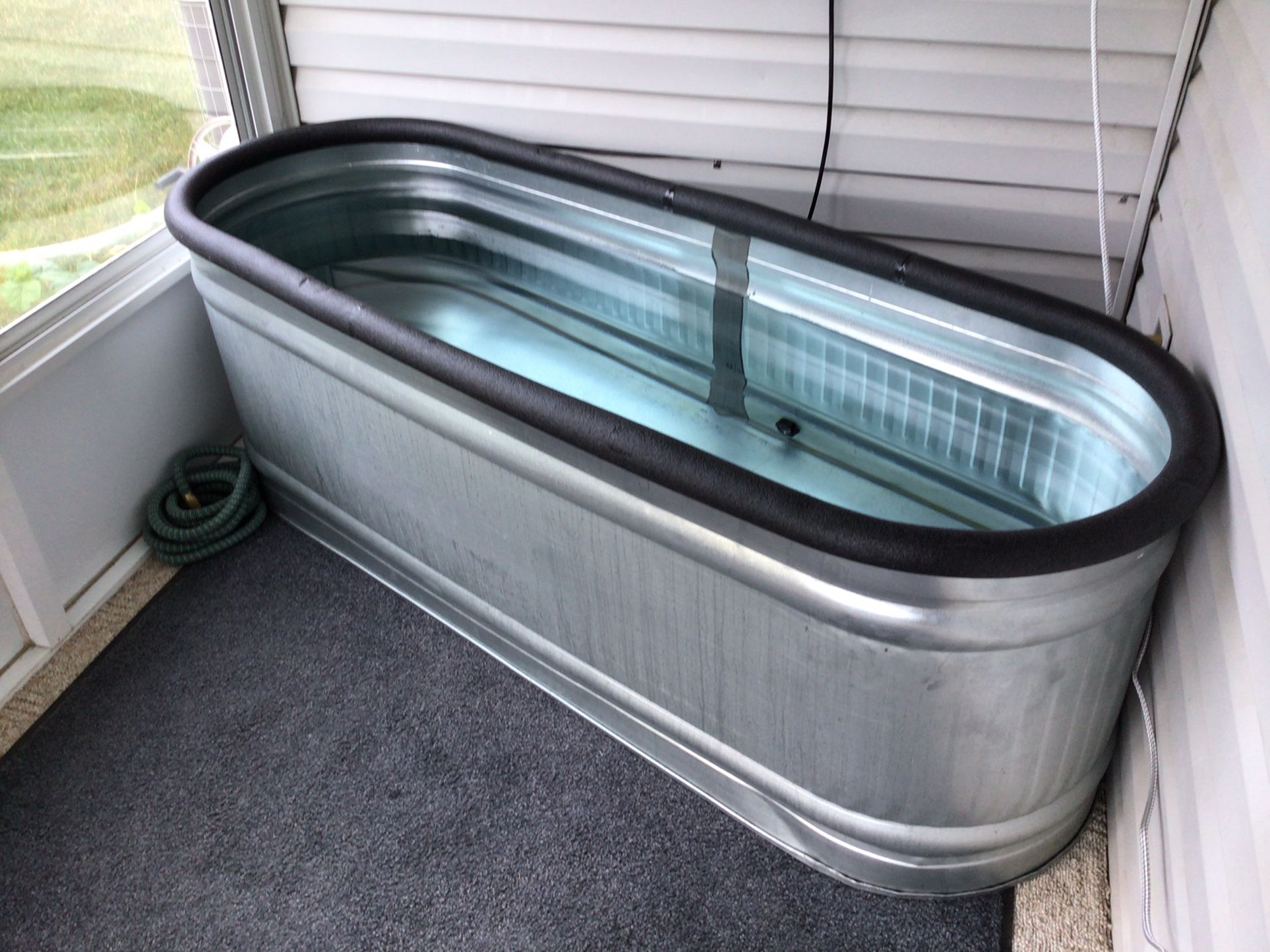 169 Gallon Steel Cooling Tub (shown) Various sizes available!