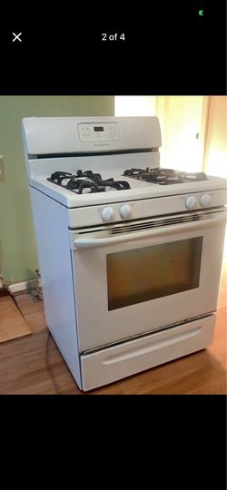 White stove