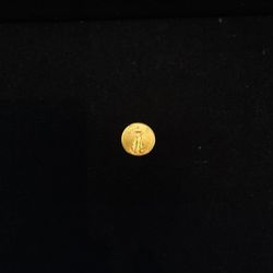 24k Gold Small Liberty Coin 1999 Yr