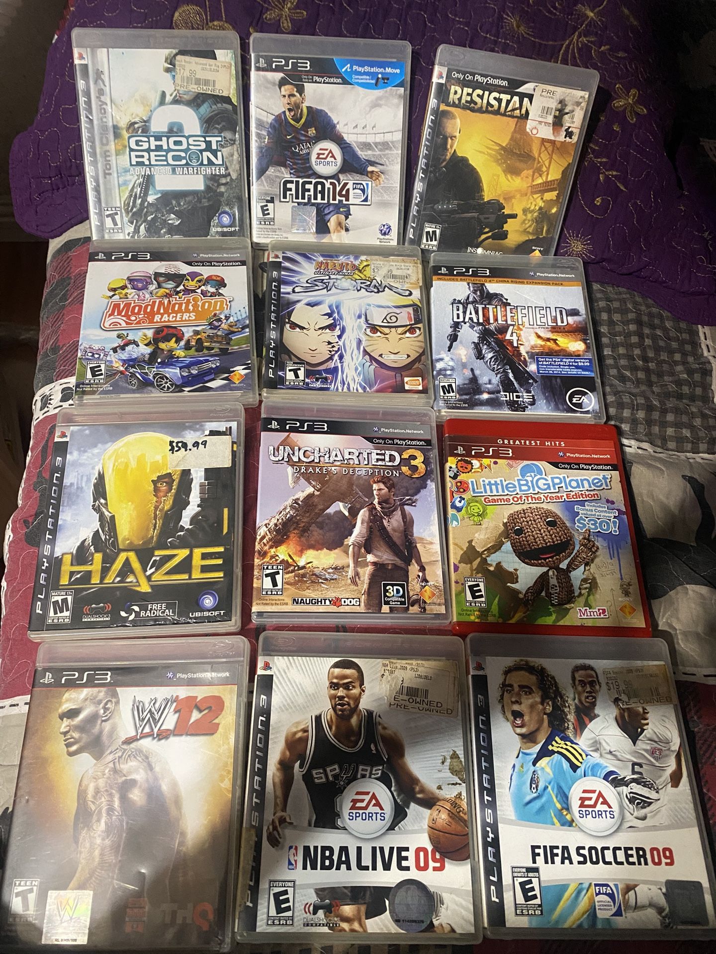PS3 Games Bundle 
