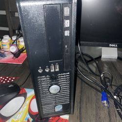 Dell Optiplex 755 With Dell Monitor