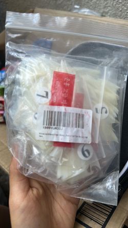 500 pcs clear false tip aryclic nails new