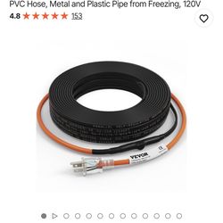 Self-Regulating Pipe Heating Cable, 100-feet