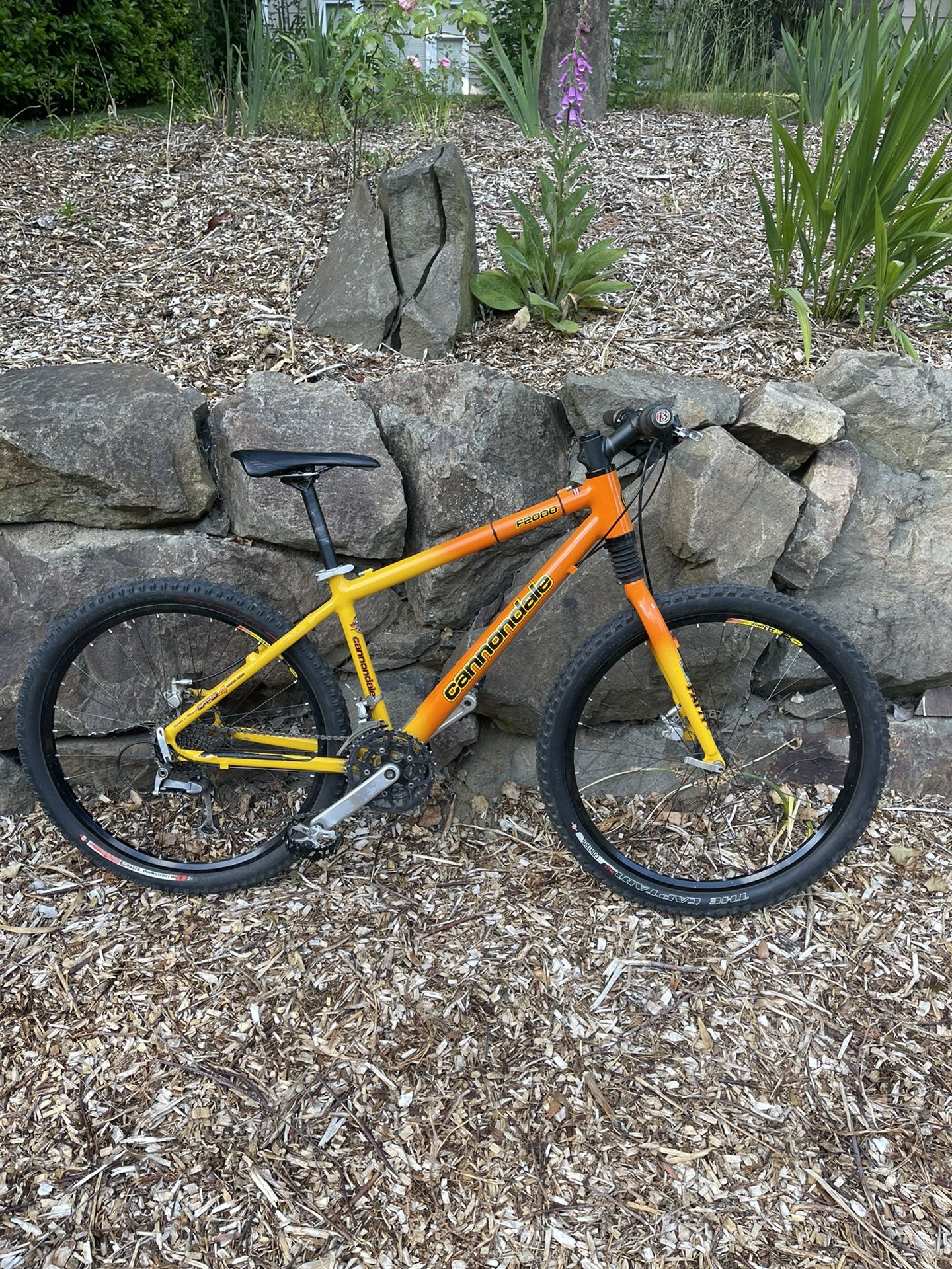 Cannondale F2000 CAAD 4 Mavic X223 Disc Fatty Head Shox SRAM Plasma Salsa Pro Bars Hope Brakes Hurry!