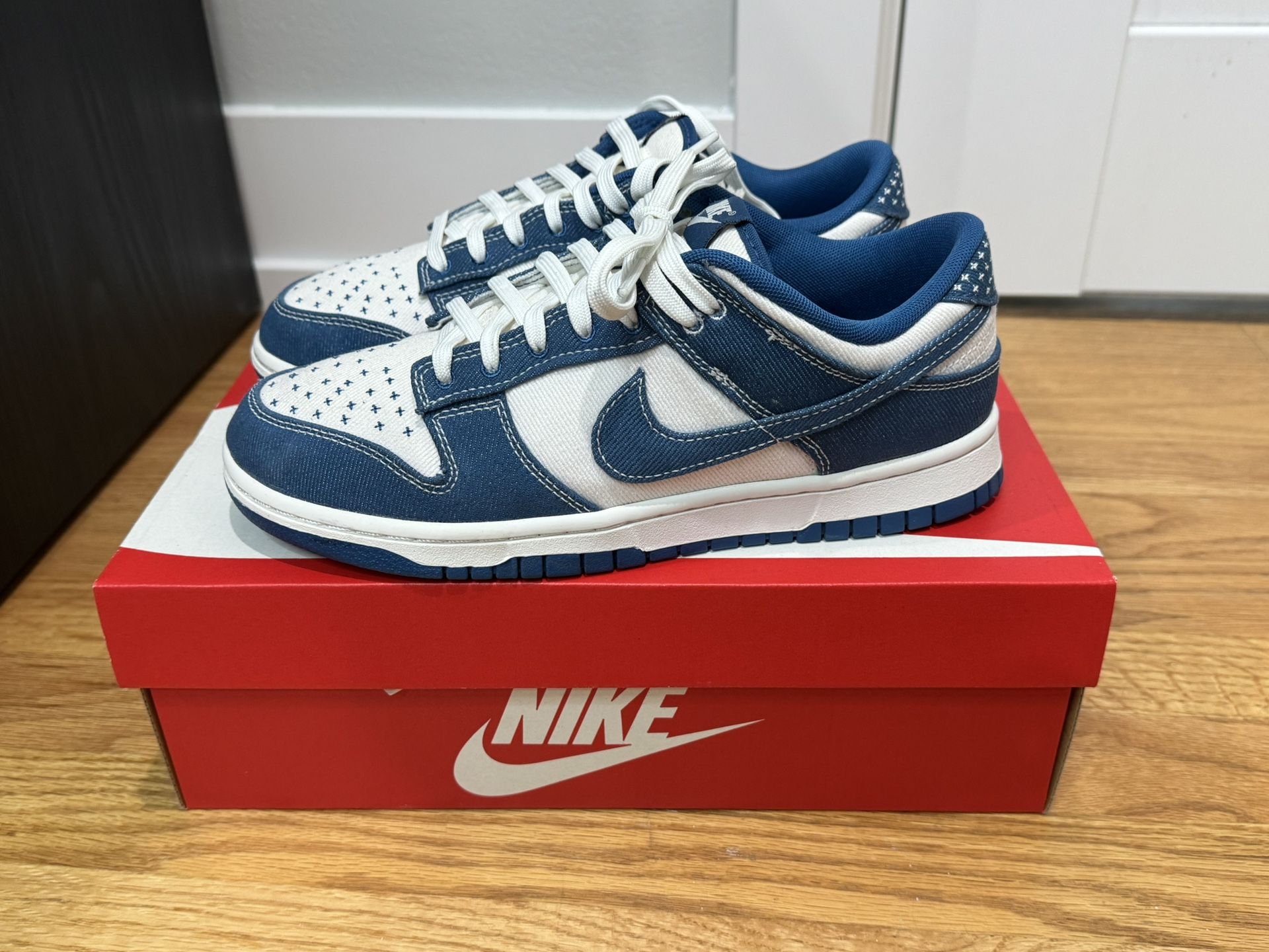 Nike Dunk Low Industrial Blue Sashiko
